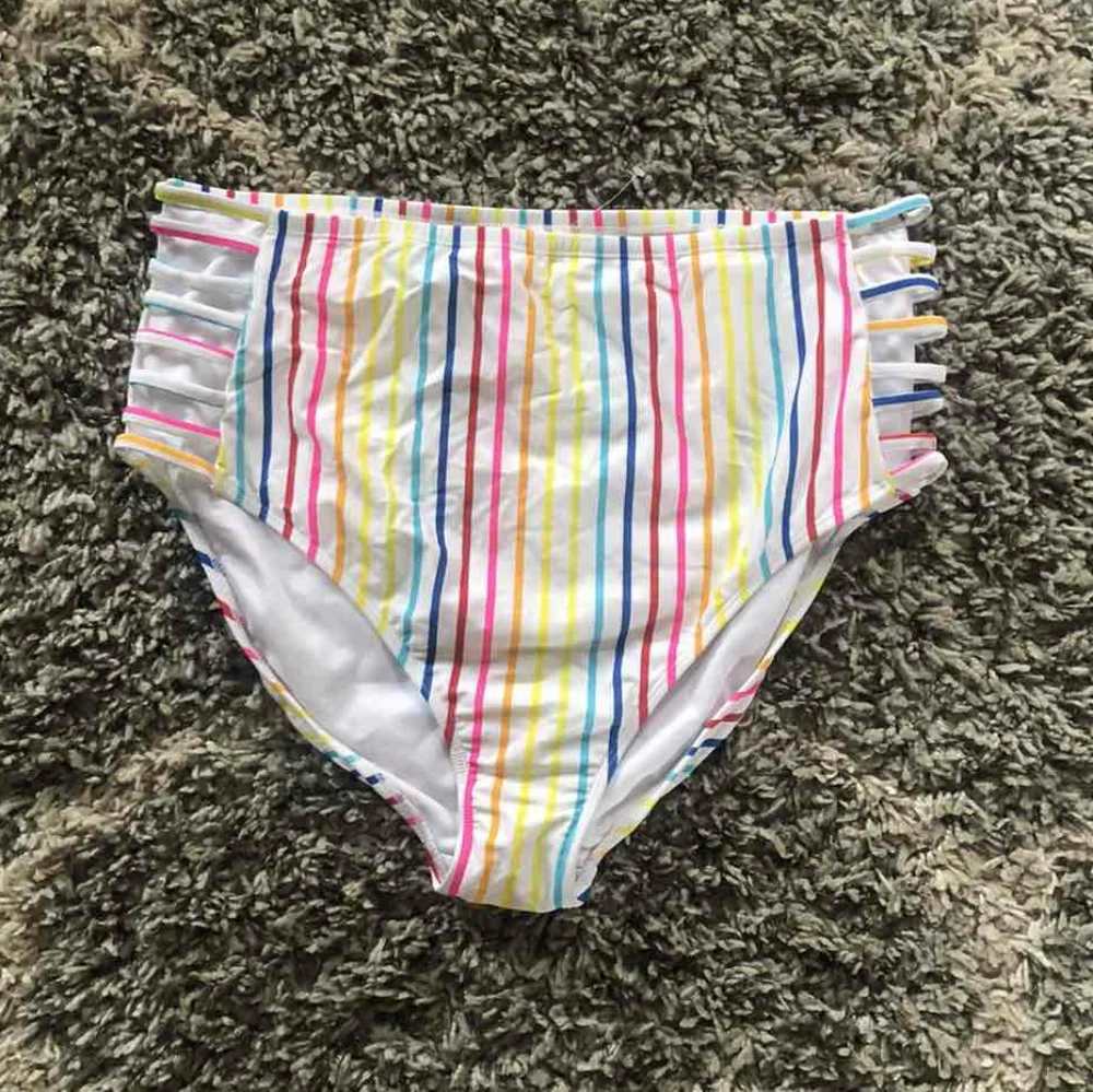 Rue21 NWOT Rainbow striped Bikini Bottoms